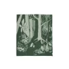 Moomin Arabia Mumi uldtæppe, grøn