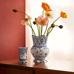 Royal Copenhagen Musselmalet Helblonde vase 22 cm
