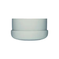 Iittala Nappula urtepotte med underskål stor, lyse