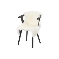 NATURES Collection Newzealandsk Premium langhåret lammeskind, ivory