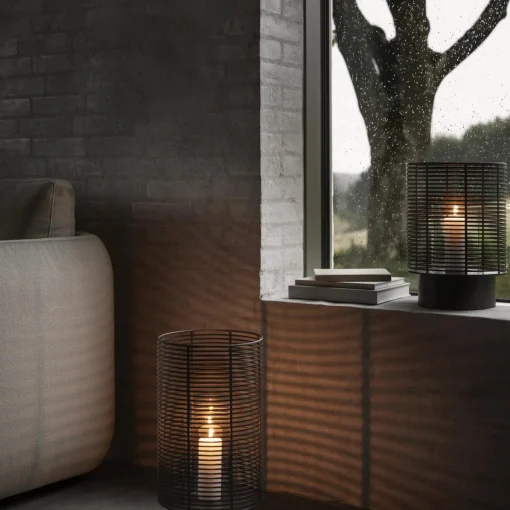 Blomus OLEA Outdoor Lantern, gunmetal
