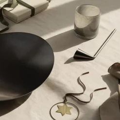 Blomus ONDEA Bowl, burned metal