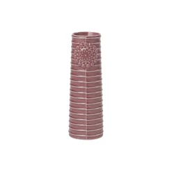 Dottir Nordic Design Pipanella Lines vase, dusty rose