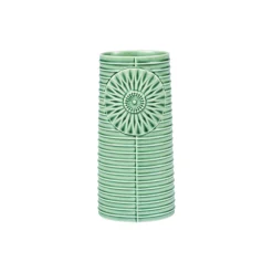 Dottir Nordic Design Pipanella Lines vase, green