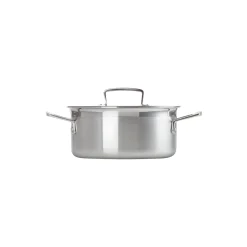 Le Creuset 3-PLY gryde med låg 3 L