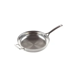 Le Creuset 3-PLY stegepande med hjælpehåndtag Ø 28 cm