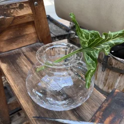 Baltic Sea Glass Pumpkin vase