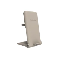 Kreafunk reCHARGE + trådløs powerbank, ivory sand