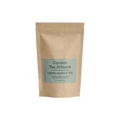 Cocoon Tea Artisans Refill Bag, green tea quince
