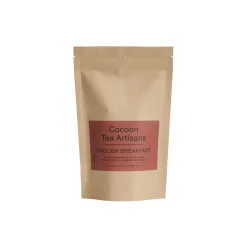 Cocoon Tea Artisans Refill Bag, organic english breakfast