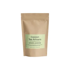 Cocoon Tea Artisans Refill Bag, organic green jasmine