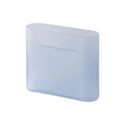 Muuto Ridge Vase, /frosted glass