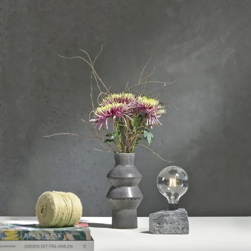 Villa Collection Rost vase, mørkeblå