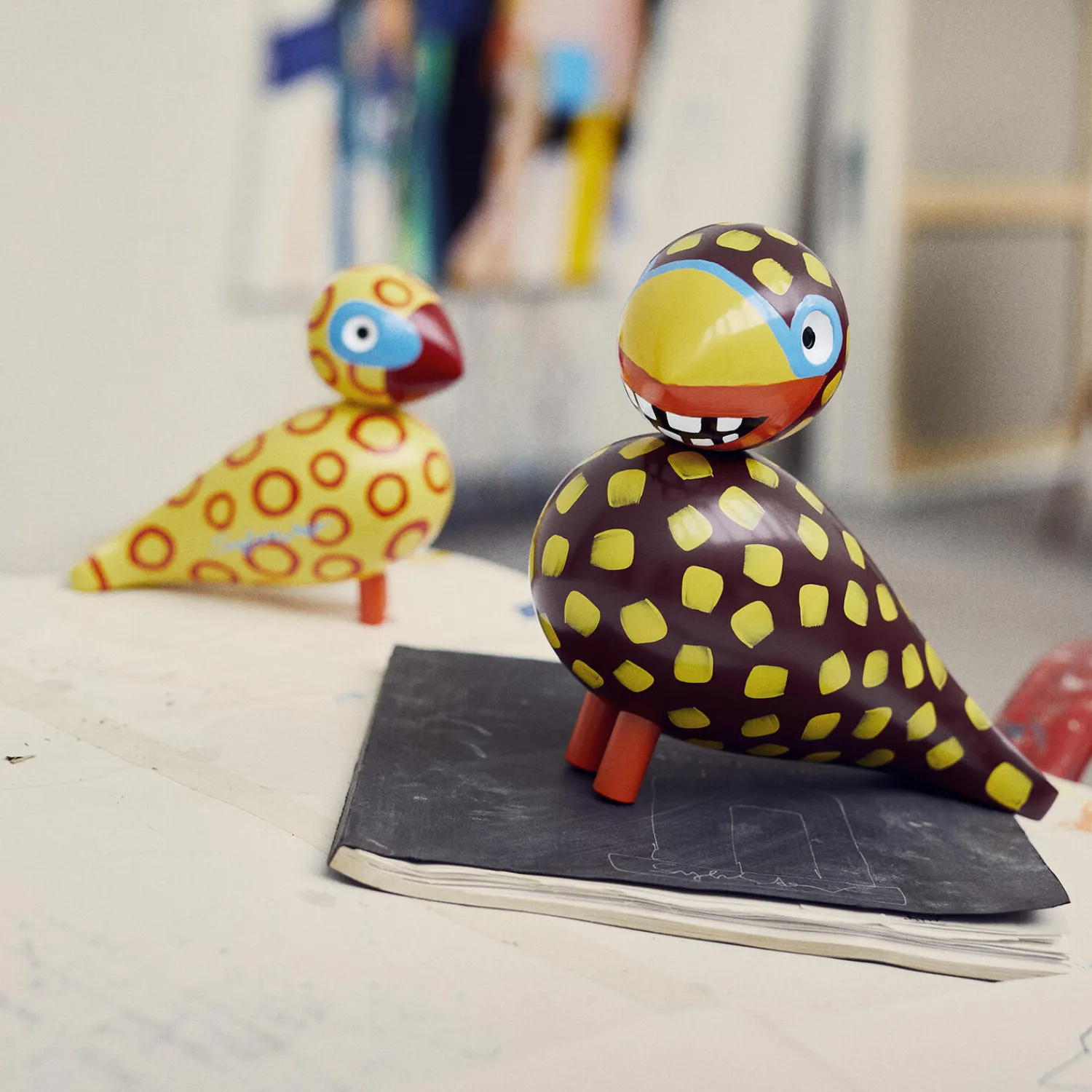 Kay Bojesen Denmark Sangfugl x Leif Sylvester 2025, laughing bird