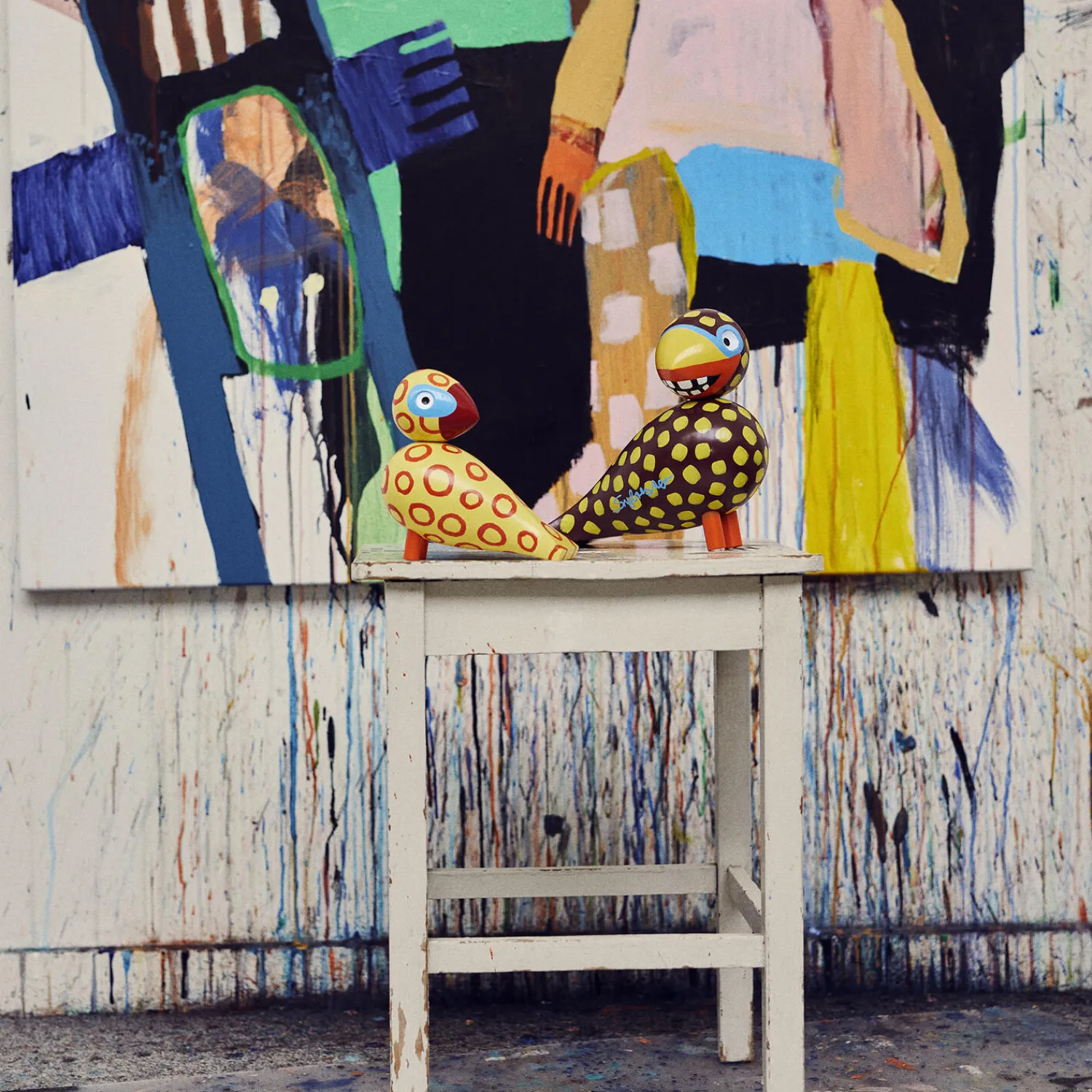 Kay Bojesen Denmark Sangfugl x Leif Sylvester 2025, laughing bird