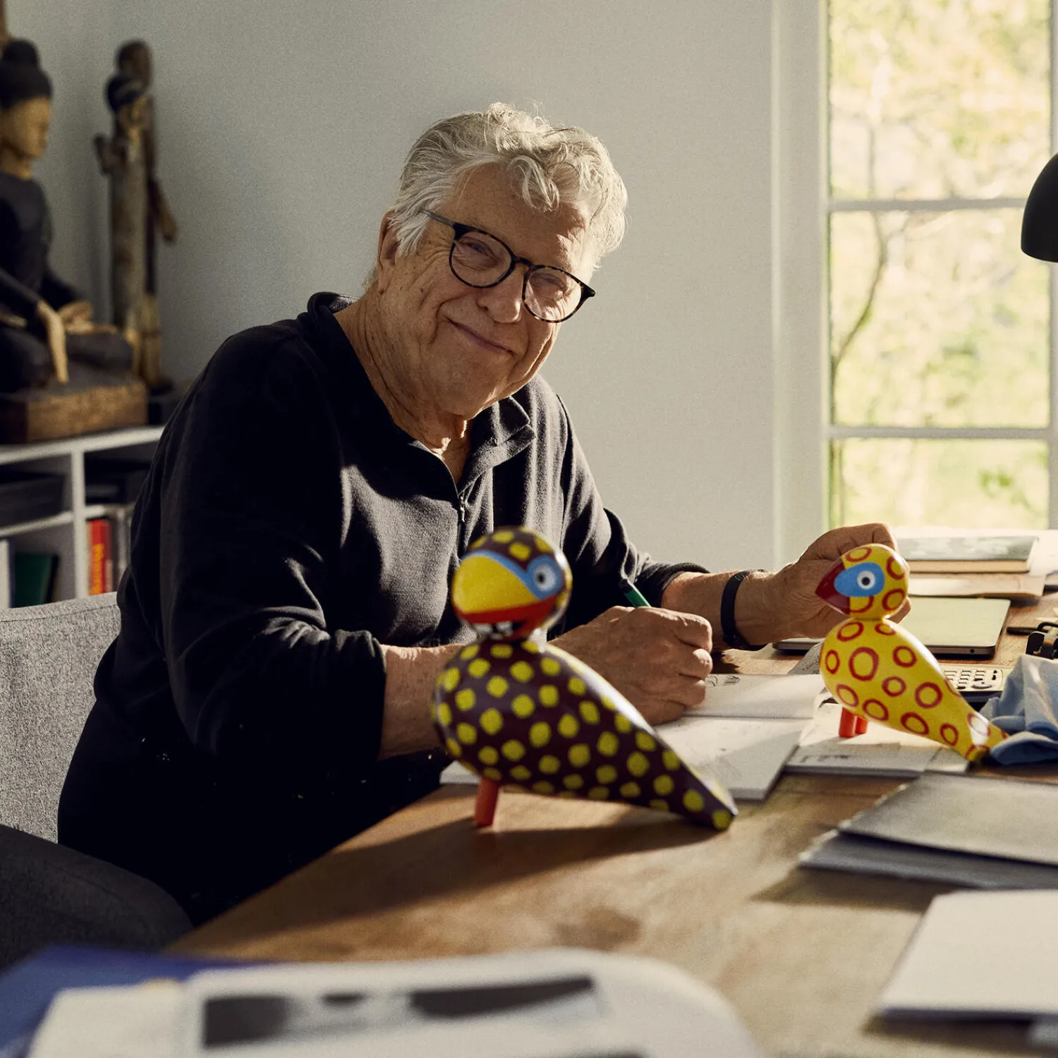 Kay Bojesen Denmark Sangfugl x Leif Sylvester 2025, laughing bird