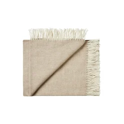 Silkeborg Uldspinderi Sevilla plaid, 05153 barley beige