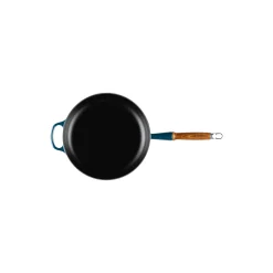 Le Creuset Signature stegepande med træhåndtag Ø 28 cm,