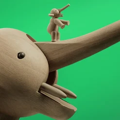 Kay Bojesen Denmark Sæt af liliput i eg 3 stk.