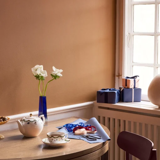Royal Copenhagen Stjerne Riflet Jul kop med underkop 32 cl