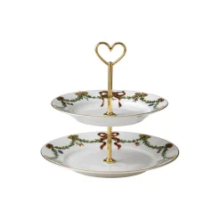 Royal Copenhagen Stjerne Riflet Jul étagère
