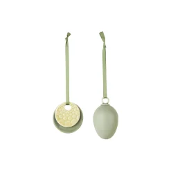 Dottir Nordic Design Sweet Stories Ornaments 2 stk, sage