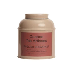 Cocoon Tea Artisans Tea Caddy, organic english breakfast