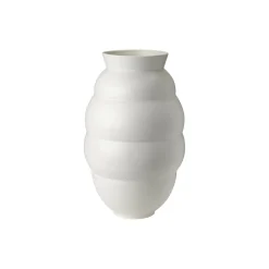Knabstrup Keramik Tortus Archie vase No 5, white