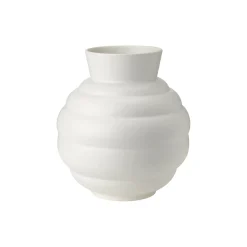 Knabstrup Keramik Tortus Archie vase No 3, white
