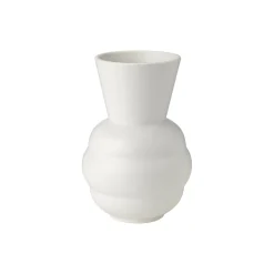Knabstrup Keramik Tortus Archie vase No 1, white