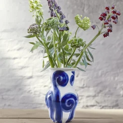 Kähler Tulle vase, blå