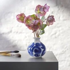 Kähler Tulle vase, blå