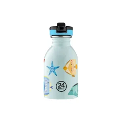 24Bottles Urban Drikkeflaske med Sports Låg, sea friends