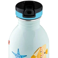24Bottles Urban Drikkeflaske med Sports Låg, sea friends