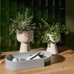 Iittala Urtepotte S høj, beige