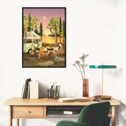 ViSSEVASSE Van Life plakat