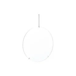 MOEBE Wall Mirror, chrome