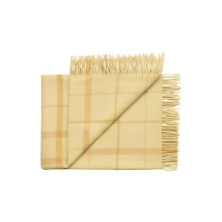 Silkeborg Uldspinderi Warp and Weft plaid, 02101 balance - chamomile/mustard