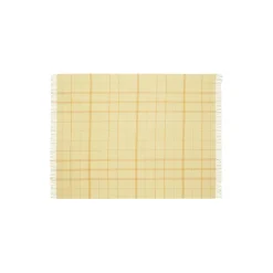 Silkeborg Uldspinderi Warp and Weft plaid, 02101 balance - chamomile/mustard