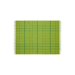 Silkeborg Uldspinderi Warp and Weft plaid, 02104 sprout - lime/grass
